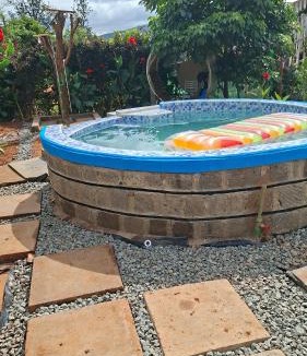 Ngelani Ski Chalet | Elmadel Coffee Gardens & Village- Family Villas, Couples Chalets, Holiday Getaway & Garden Coffee Shop, Rustic Gardens- 50kms from Nairobi