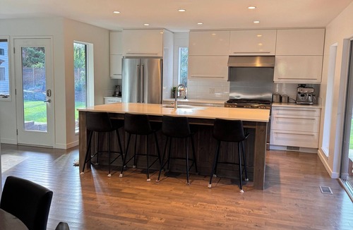 Central Okanagan House | Enjoy walking to the beach while staying in a quiet and private property.