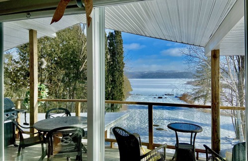 Lac Sainte-Marie Ski Chalet | Entire cottage (2 condos), perfect for families or large groups!