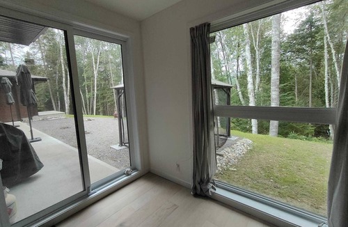 Nominingue House | Expansive Lakefront modern retreat nestled by nature, huge windows ,4 bedroom