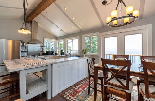 Otter Point House | Family-friendly Beach House with Private Beach; ocean minutes outside the door!