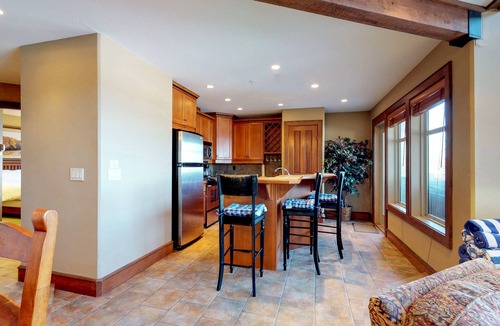 Big White Ski Resort Condo | Family Lodge with a Private Hot Tub & Mountain Views, Ski-In/Ski-Out Location