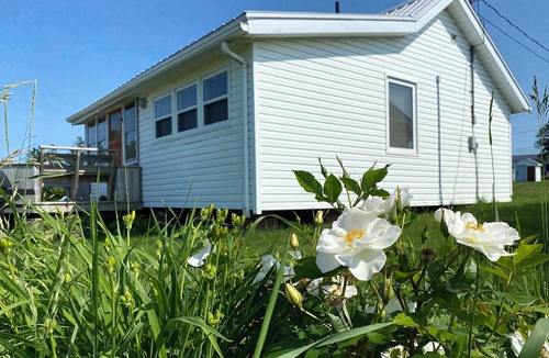 Saint Peters Bay Cottage | Fiddlehead Cottage on the Bay. Water view, bayside gazebo, trail access, beaches