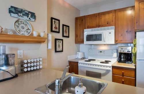 Sun Peaks Condo | Fireside Lodge 421: Stylish, 1BDRM, Centrally Located Condo w/Shared Hot Tub