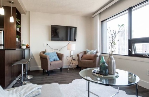 Downtown Winnipeg Apartment | Free Parking & Wi-Fi! One Bedroom Suite Downtown