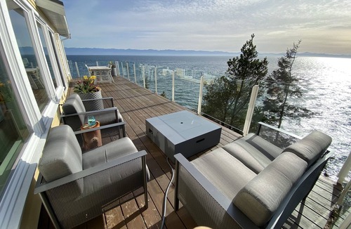 Juan de Fuca Electoral Area House | French Beach Ocean Front Executive Home