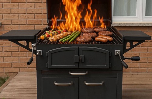 Thorold House | Glamorous Mansion by Falls | Charcoal BBQ