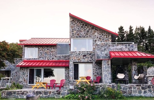 Isle aux Coudres Ski Chalet | Hôtel à la maison - Villa Rocca, vue sur le fleuve