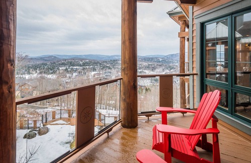 Mont-Tremblant Pedestrian Village Condo | Heart of Tremblant with Pool, Hot Tub and Beach Access