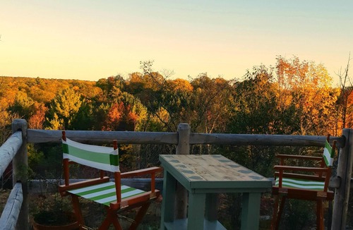 Tay Valley Ski Chalet | Hilltop Chalet with Stunning Forest Views Between Historic Westport and Perth