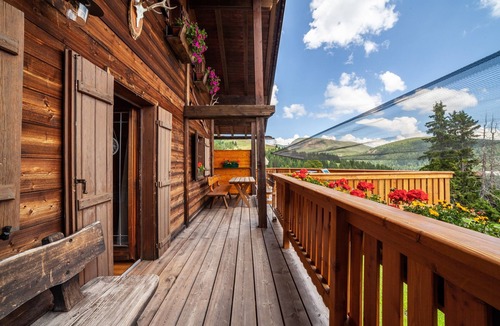 Avelengo House | Holiday Home 'Byveronika' on Meran 2000 with Mountain View, Private Terrace, and Wi-Fi