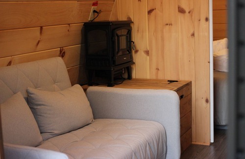 Englishtown Cabin | Hummingbird Hike-In Sleeping Pod at Sally's Brook Wilderness Cabins