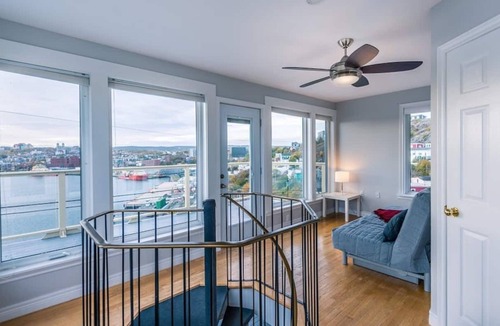Downtown St. John's House | Iconic Red | Top of the Battery | Ocean & City Vw