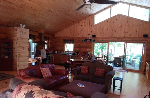 Saugeen Shores Cabin | Lakefront log cabin in the woods!