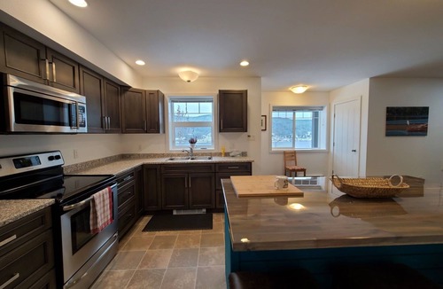 Williams Lake Apartment | Lakeview Bliss Suite - Great neighborhood, ideal for work/recreation/relaxation.