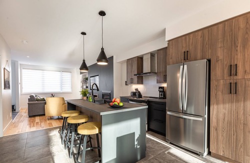 Magog Condo | Le Memph: 1-bedroom condo-chalet with shared SPA Lake Memphremagog