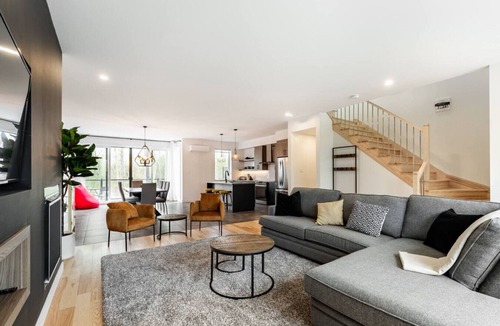 Magog Condo | Le Memph: 3 bdrms pool spa Lake Memphremagog