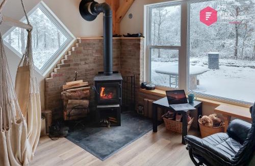 Notre-Dame-Des-Bois Ski Chalet | Le Pèlerin - Rustique Écoresponsable En nature