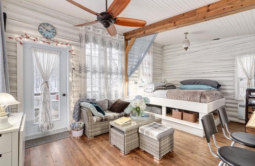 Joliette Regional County Municipality Ski Chalet | Le Perché-sur-la-rivière