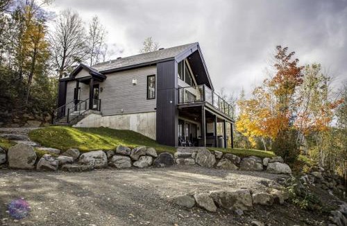 Saint Come Ski Chalet | Le petit cerf -SPA- Accès et vue sur le lac