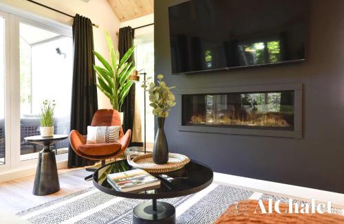 Pont-Rouge Ski Chalet | Le Scandinave - Détente avec Sauna et Spa privé