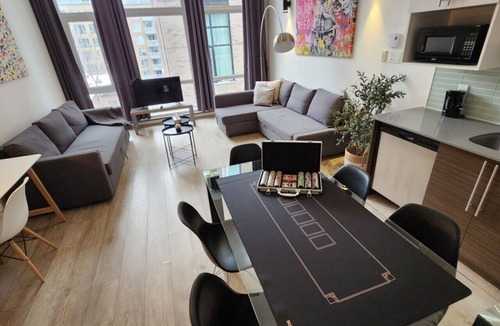 Downtown Montreal Apartment | LiV MTL Downtown-501 Spacious Duplex + Mezzanine