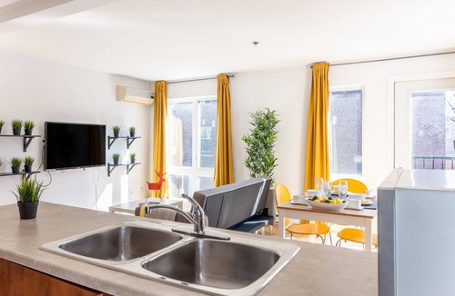 Hochelaga Apartment | Lofts aylwin - designer open space newly renovated