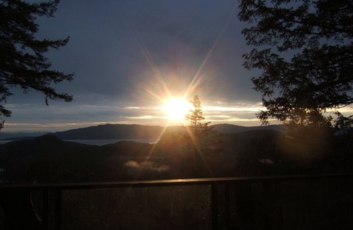 Sunshine Coast House | Log Home, spectacular views,situated, area surrounded by lakesnBC Reg#H096682329