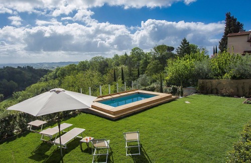 Santa Maria a Monte Apartment | Lovely apartment for 6 guests with private pool, WIFI, TV, terrace, pets allowed and panoramic v.