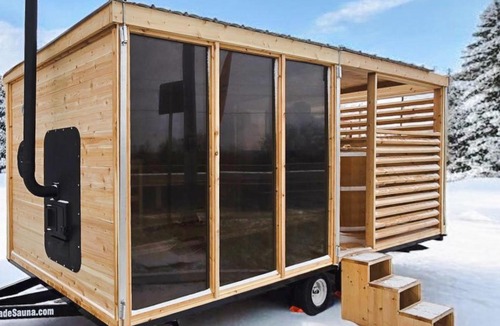 Campbellton House | Lucky Bay Hideaway - Seaview Sauna & cedar hot tub