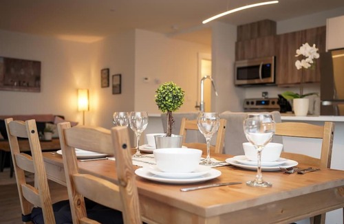 North End Apartment | Luxurious Brand New Modern Condo Parking Coffee Location!