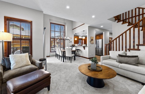 Sun Peaks House | Magnificent multi level 3 bedroom + den townhouse, close to Morrisey lift