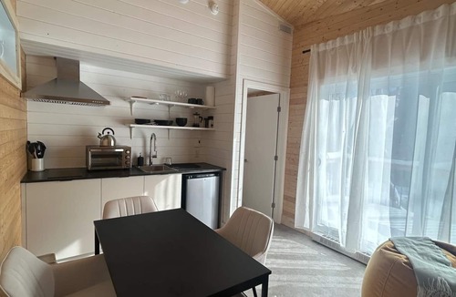 Notre-Dame-Auxiliatrice-de-Buckland Ski Chalet | Micro-Cabin in the Mountains - Solstice 2