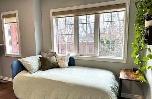Leslieville House | Modern 4BR Toronto Home | Record Player, Offices