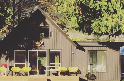 Okanagan-Similkameen Cabin | Modern A-Frame Cabin on Organic Lakefront Vineyard in the Okanagan