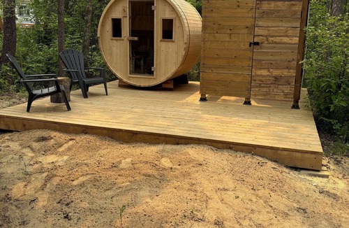 Victoria Beach Cabin | Modern Albert Beach Cabin - with Sauna