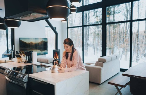 Lac Superieur Village House | Modern chalet surrounded by nature CITQ#310675