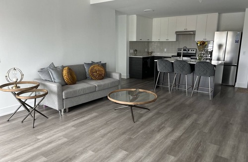 Fenelon Falls Apartment | Modern, spacious two bedroom condo with a lake view from windows and balcony