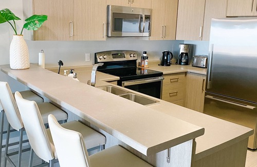 Long Point Condo | Monarch Beach House | Modern beachfront 2 bedroom condo in Long Point
