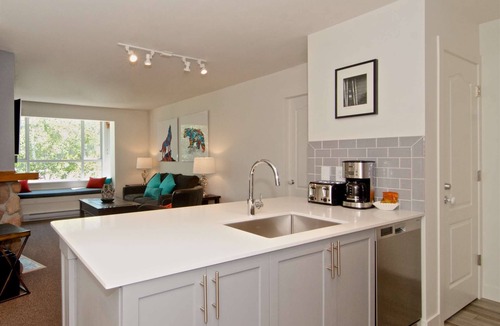 Village North Condo | MOUNTAIN VIEWS + VILLAGE LOCATION! Professionally Managed + Cleaned