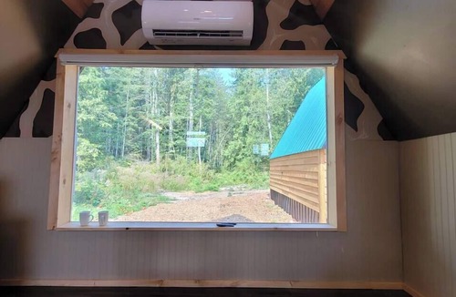 Brew Bay Ski Chalet | Mycelium Forest Cabin on 33 acre farm