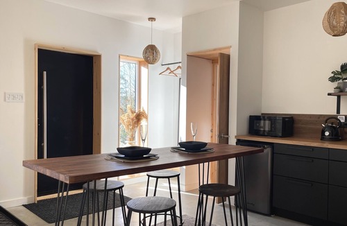 Les Collines-de-l'Outaouais Regional County Municipality Apartment | Nature Eco Suite in Wakefield Quebec.