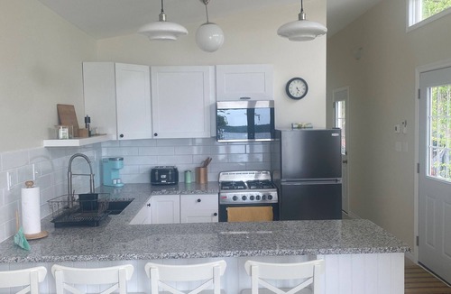 South Bruce Peninsula RV Rental | New Park Model on Waterfront at Family Campground