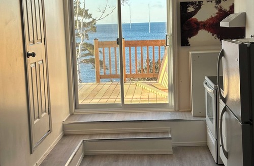 Pabos Apartment | Newly built cozy modern Loft with view on the sea!