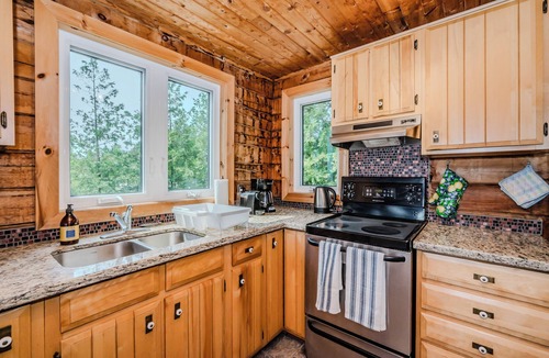 Lion's Head Cottage | Norse Nook Waterfront w/Hot Tub & Sauna