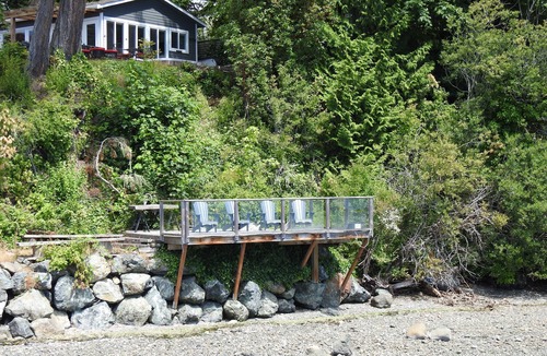 Sooke Cabin | Ocean Front Cottage in Sooke on Vancouver Island Kayaking Hot Tub