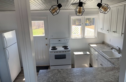 Pictou County Cottage | Oceanfront beach cottage panoramic views spectacular sunsets sandbars warm water
