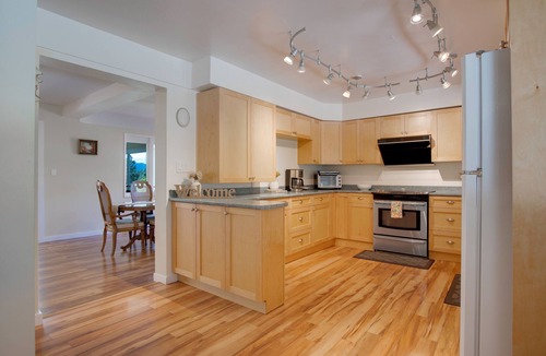 Juan de Fuca Electoral Area House | Oceanfront Getaway with Private Dock + Beach