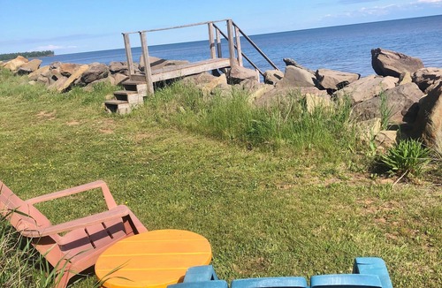 Shemogue Cabin | Oceanfront Shipping Container Studio Retreat | Nature Escape
