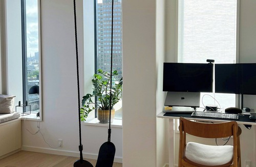 Vesterbro Apartment | Panoramic view over Carlsberg Quarter